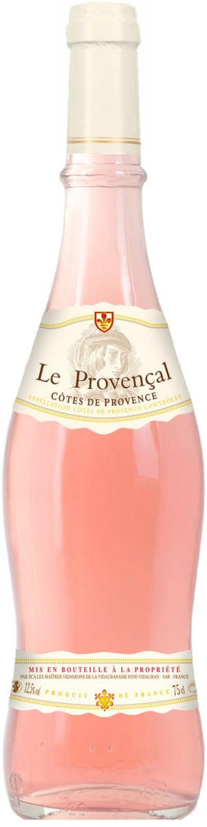 Mâitres Vignerons de la Vidaubanaise COTES DE PROVENCE ROSE LE PROVENCAL 2022 Cheap