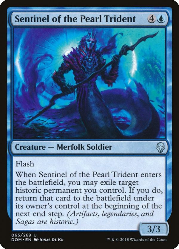 Sentinel of the Pearl Trident [Dominaria] on Sale