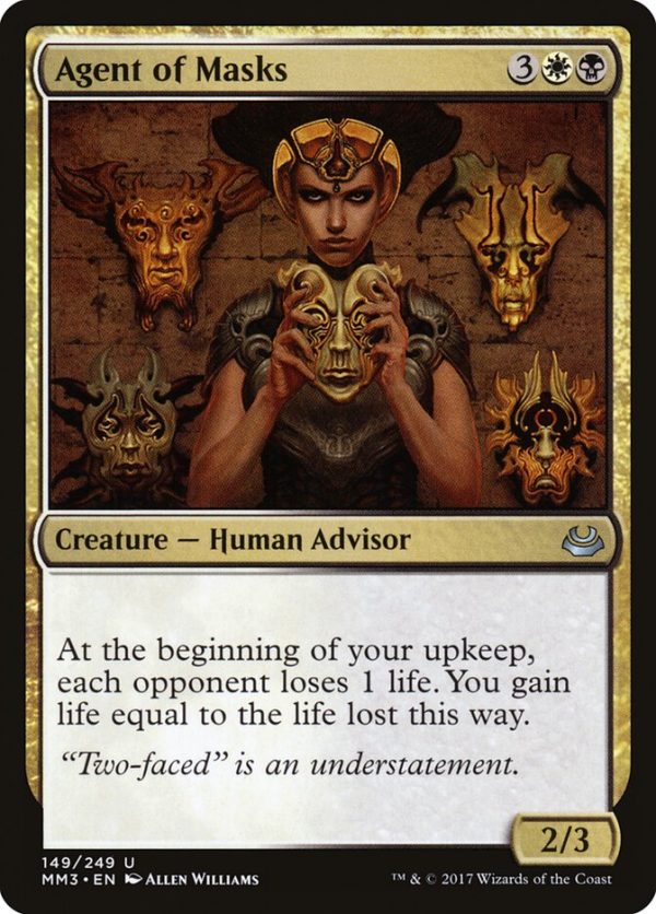 Agent of Masks [Modern Masters 2017] Supply