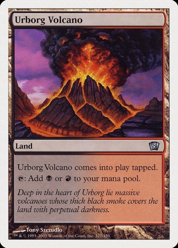 Urborg Volcano [Eighth Edition] Online Sale