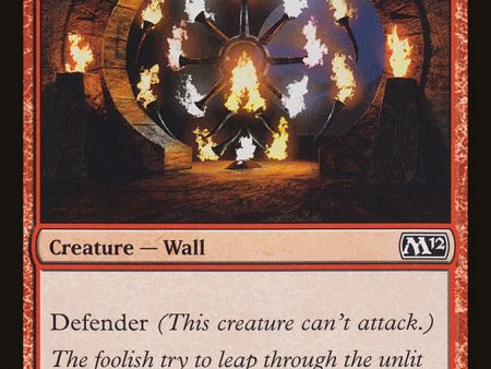 Wall of Torches [Magic 2012] Online now