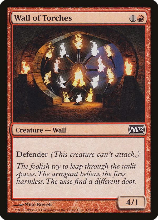 Wall of Torches [Magic 2012] Online now