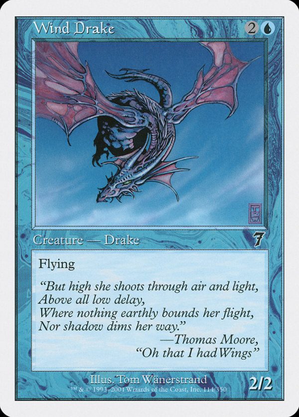 Wind Drake [Seventh Edition] Hot on Sale