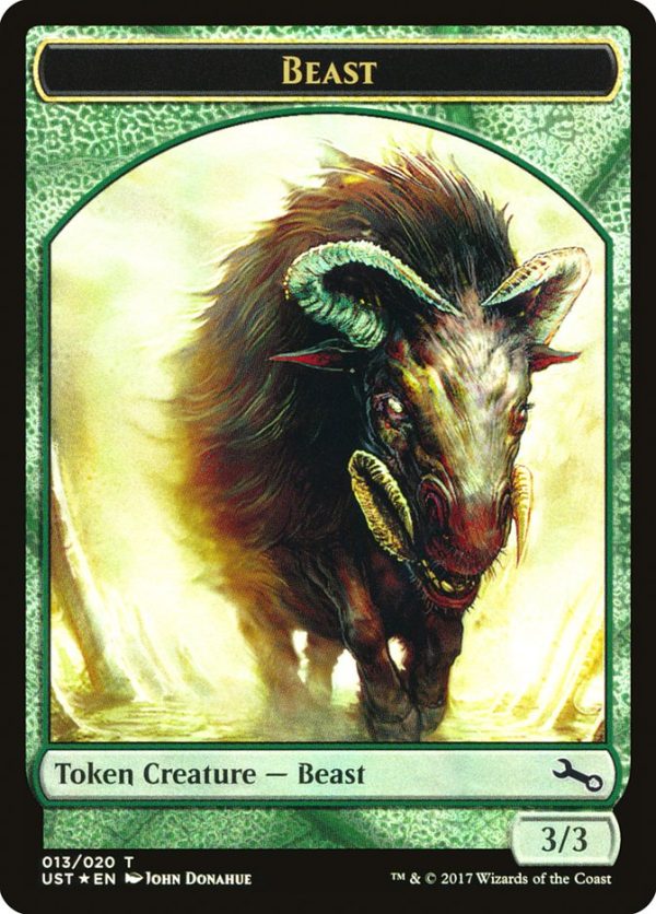 Beast    Beast Double-Sided Token [Unstable Tokens] For Cheap