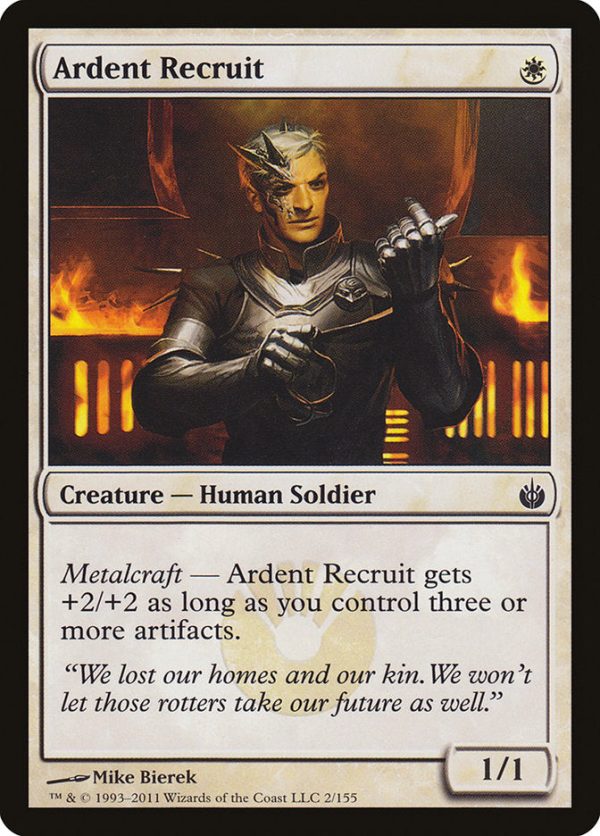 Ardent Recruit [Mirrodin Besieged] Online