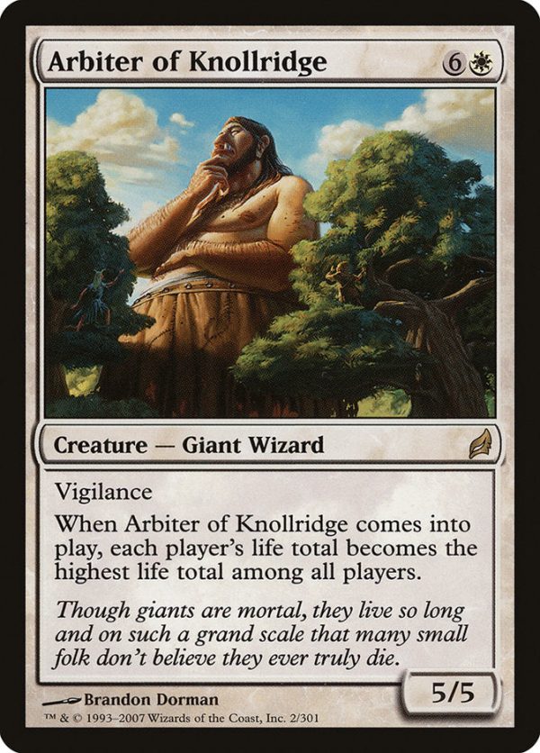 Arbiter of Knollridge [Lorwyn] on Sale