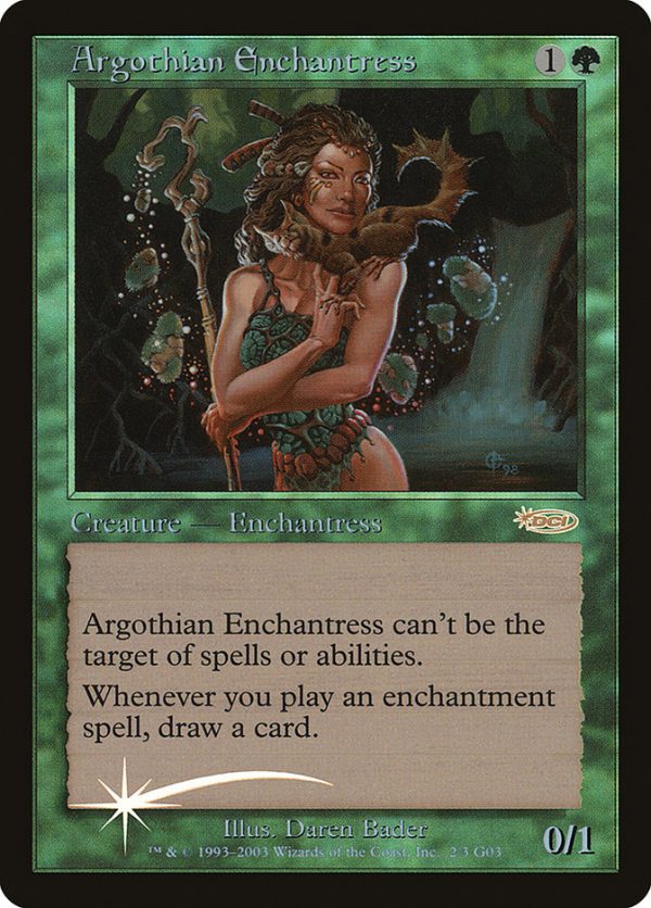 Argothian Enchantress [Judge Gift Cards 2003] Online now