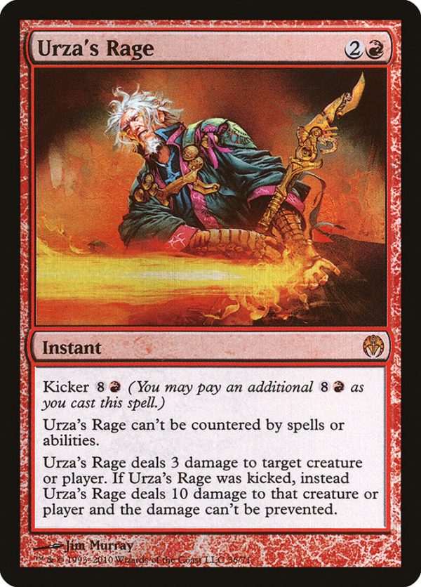 Urza s Rage [Duel Decks: Phyrexia vs. the Coalition] Hot on Sale