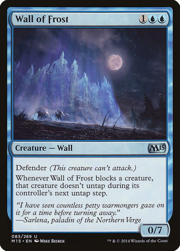 Wall of Frost [Magic 2015] Online Sale