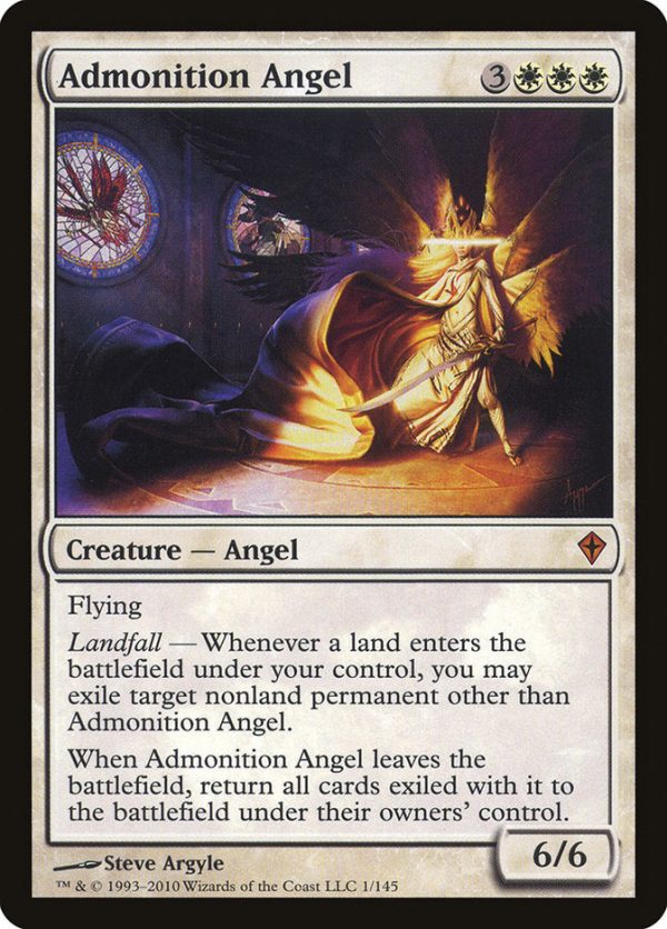 Admonition Angel [Worldwake] Online now