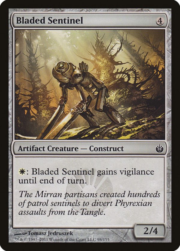 Bladed Sentinel [Mirrodin Besieged] Cheap