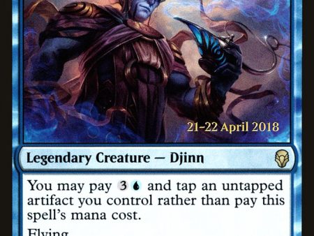 Zahid, Djinn of the Lamp [Dominaria Prerelease Promos] For Discount