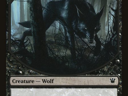 Wolf Token (6 12) [Innistrad Tokens] Hot on Sale