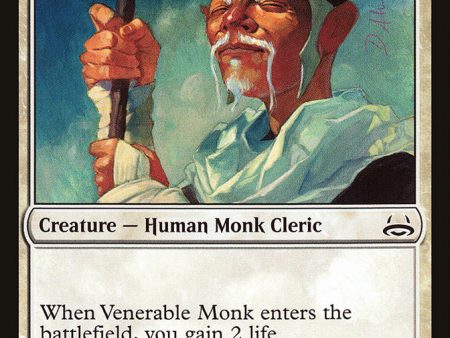 Venerable Monk (Divine vs. Demonic) [Duel Decks Anthology] Hot on Sale