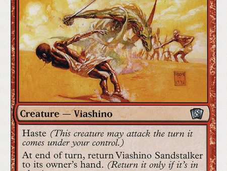 Viashino Sandstalker [Eighth Edition] Discount