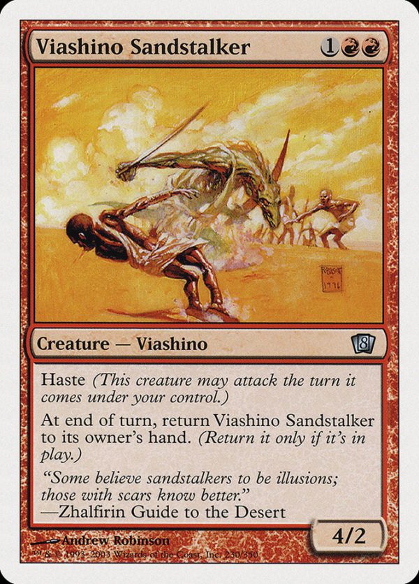 Viashino Sandstalker [Eighth Edition] Discount