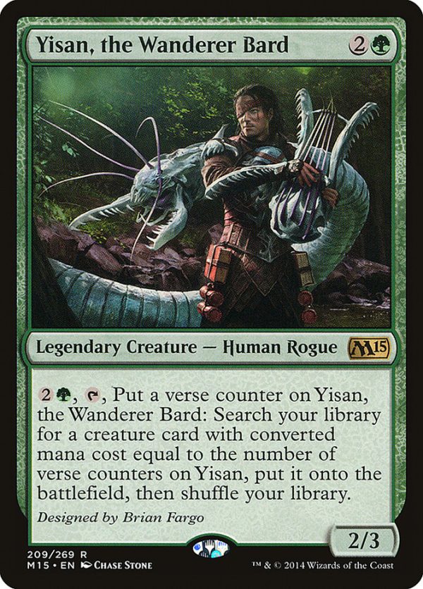 Yisan, the Wanderer Bard [Magic 2015] For Sale