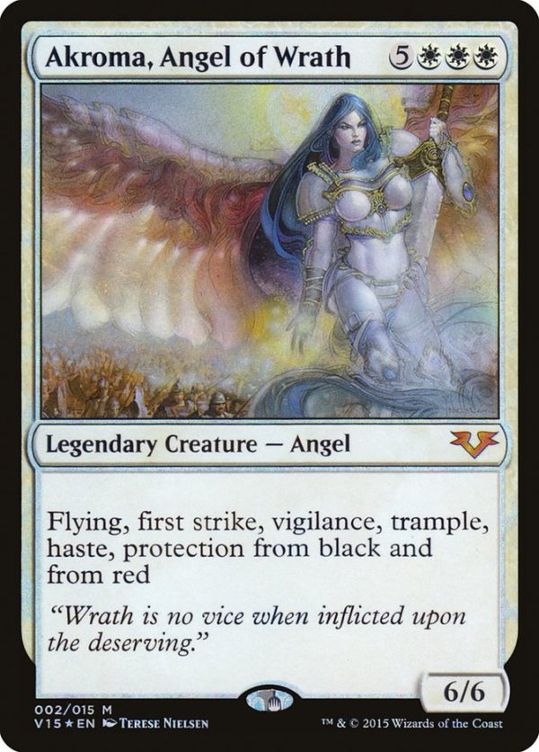 Akroma, Angel of Wrath [From the Vault: Angels] on Sale