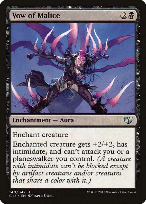 Vow of Malice [Commander 2015] For Sale