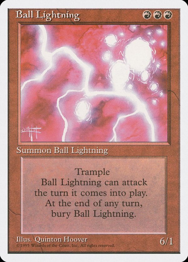 Ball Lightning [Fourth Edition] Online