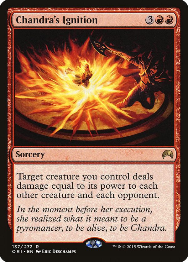 Chandra s Ignition [Magic Origins] Supply