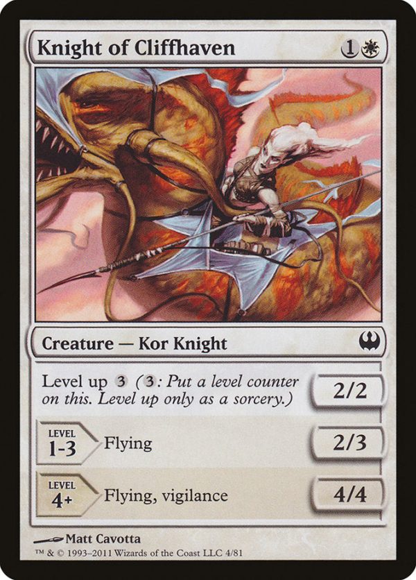 Knight of Cliffhaven [Duel Decks: Knights vs. Dragons] Hot on Sale