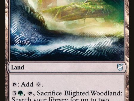 Blighted Woodland [Commander 2018] Online Sale