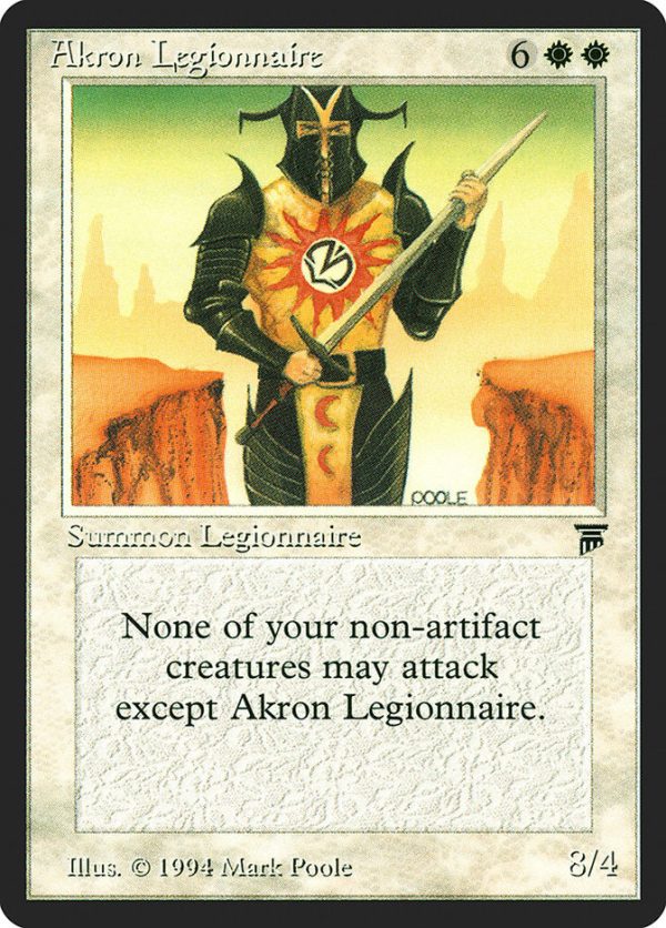 Akron Legionnaire [Legends] Supply