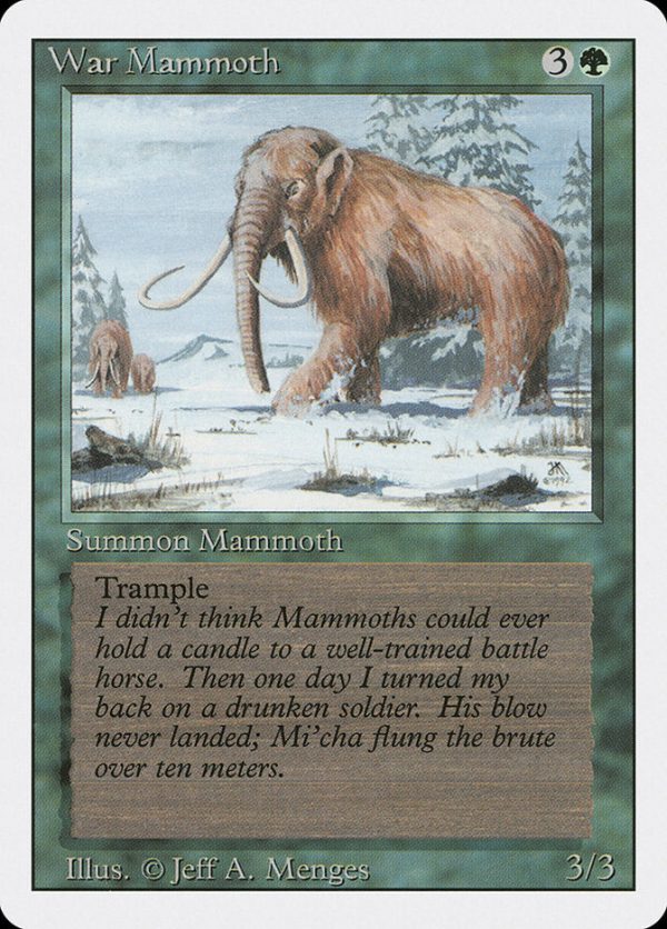 War Mammoth [Revised Edition] Online now