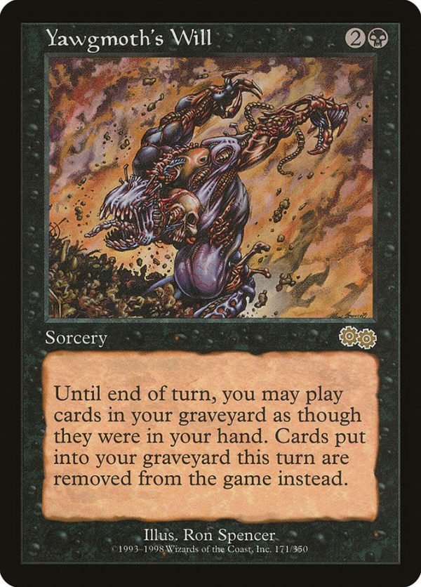 Yawgmoth s Will [Urza s Saga] Cheap