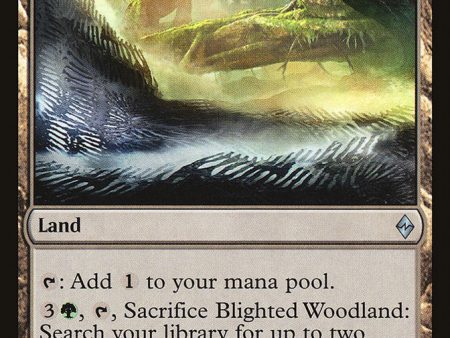 Blighted Woodland [Battle for Zendikar] Online Sale