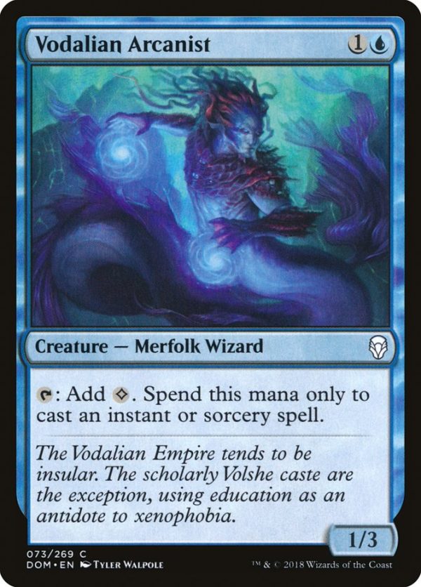 Vodalian Arcanist [Dominaria] on Sale