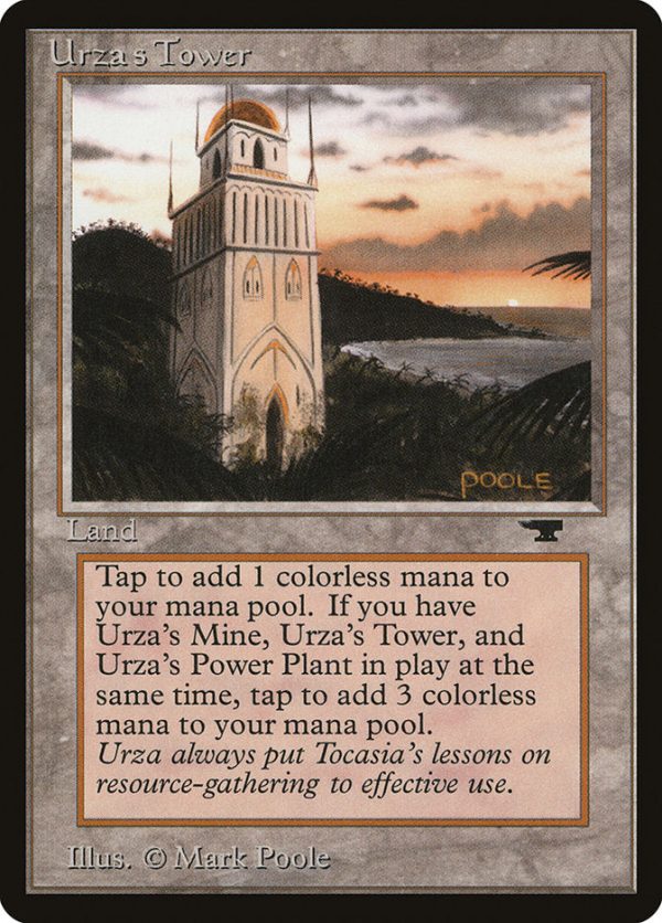 Urza s Tower (Sunset) [Antiquities] For Discount