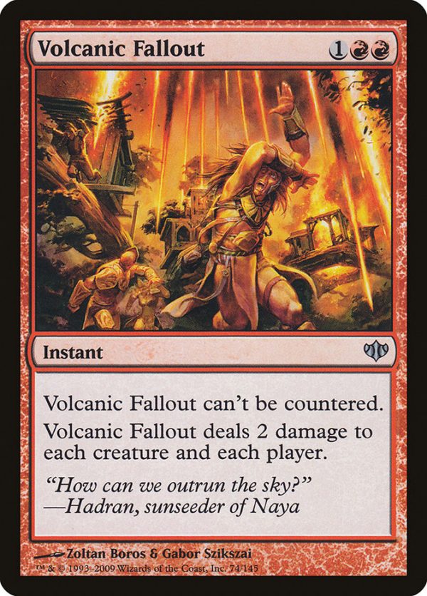 Volcanic Fallout [Conflux] Cheap