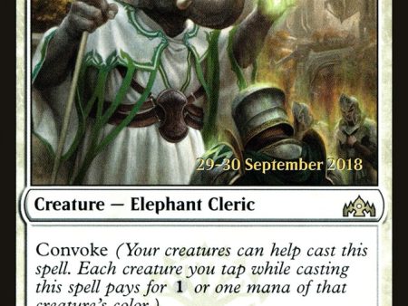 Venerated Loxodon [Guilds of Ravnica Prerelease Promos] Supply