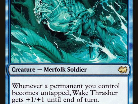 Wake Thrasher [Duel Decks: Merfolk vs. Goblins] Supply