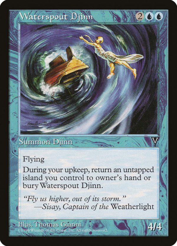 Waterspout Djinn [Visions] Discount