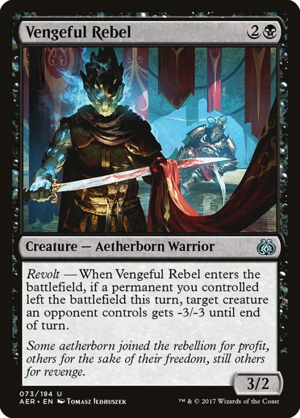 Vengeful Rebel [Aether Revolt] For Cheap