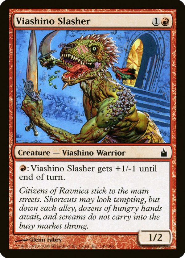 Viashino Slasher [Ravnica: City of Guilds] Online Hot Sale