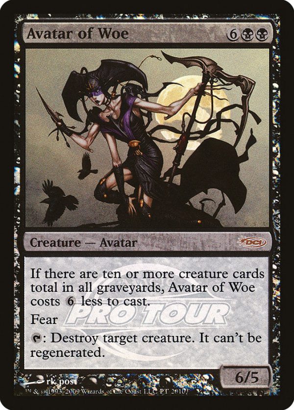 Avatar of Woe (Pro Tour) [Pro Tour Promos] Cheap