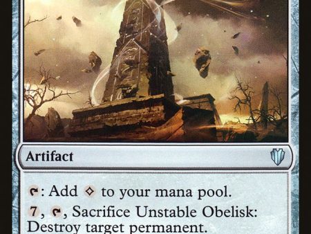 Unstable Obelisk [Commander 2017] Cheap