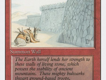 Wall of Stone [Revised Edition] Discount