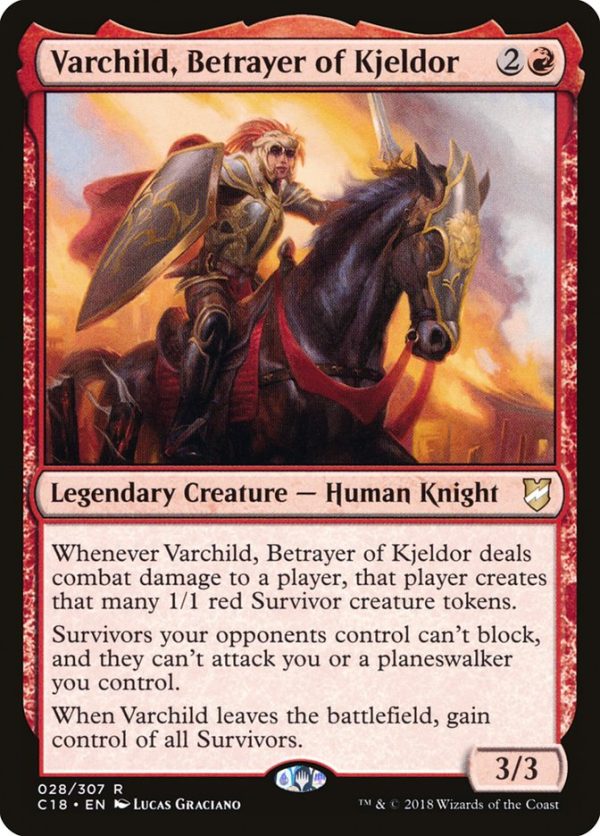 Varchild, Betrayer of Kjeldor [Commander 2018] on Sale