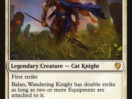 Balan, Wandering Knight [Commander 2017] Cheap