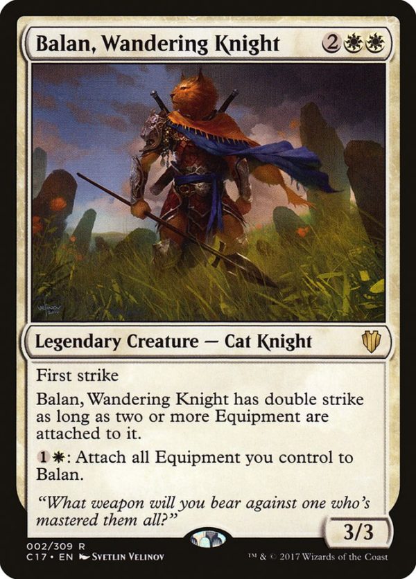 Balan, Wandering Knight [Commander 2017] Cheap