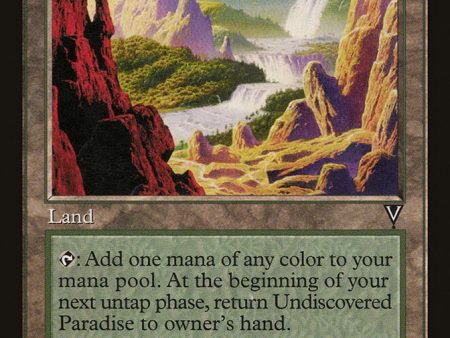 Undiscovered Paradise [Visions] on Sale