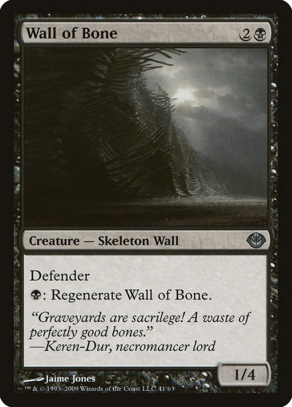 Wall of Bone [Duel Decks: Garruk vs. Liliana] Sale