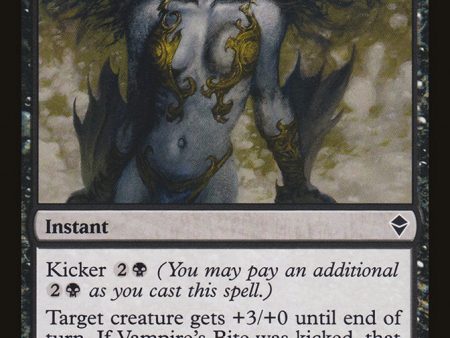 Vampire s Bite [Zendikar] Supply