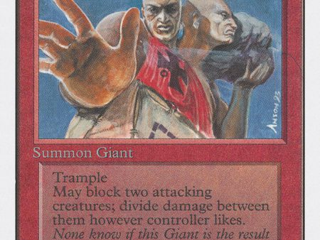 Two-Headed Giant of Foriys [Unlimited Edition] Supply