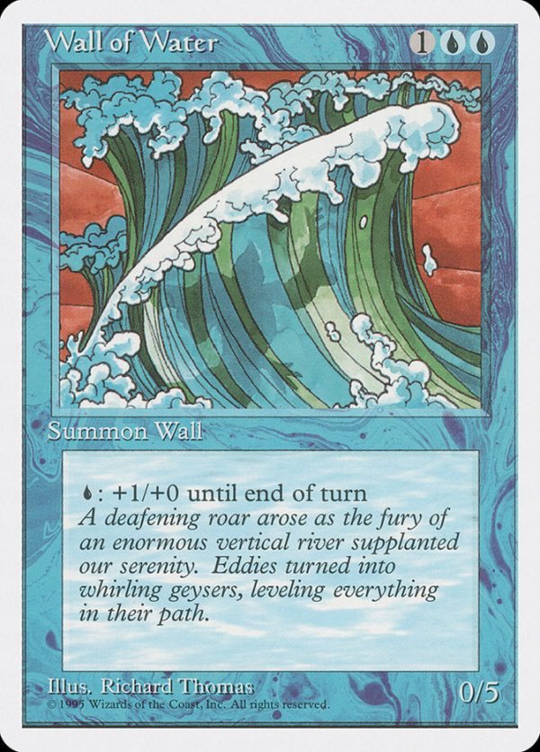 Wall of Water [Fourth Edition] on Sale